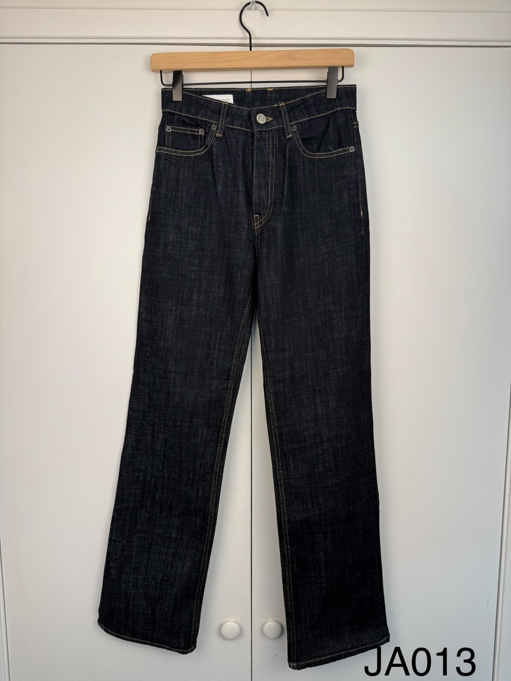 Zara Dark Wash Straight Bootcut Jeans Size 0